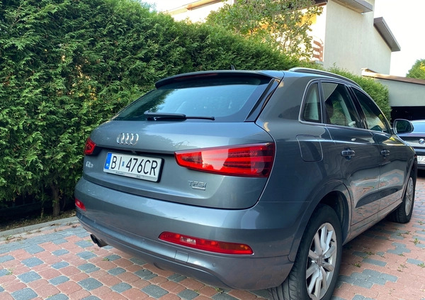 Audi Q3 cena 64000 przebieg: 140000, rok produkcji 2014 z Białystok małe 46